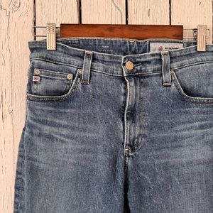 AG-ED DENIM (Adriano Goldschmied) Mari High-Rise Straight Jeans - size 29R